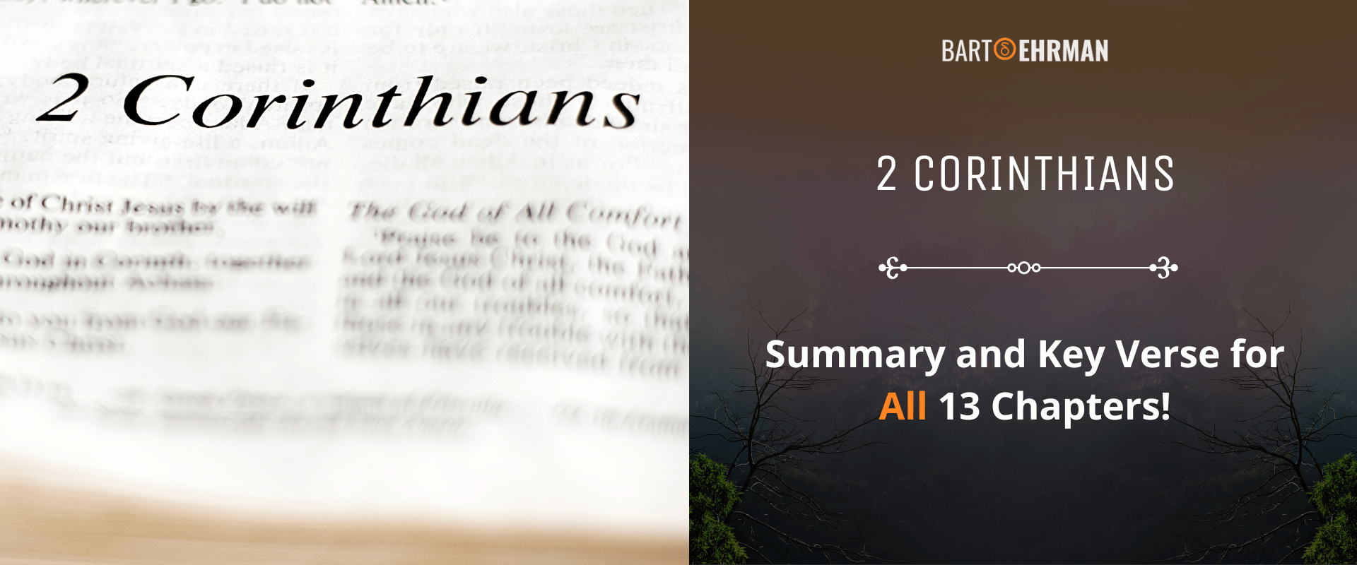 2 Corinthians 2 Corinthians