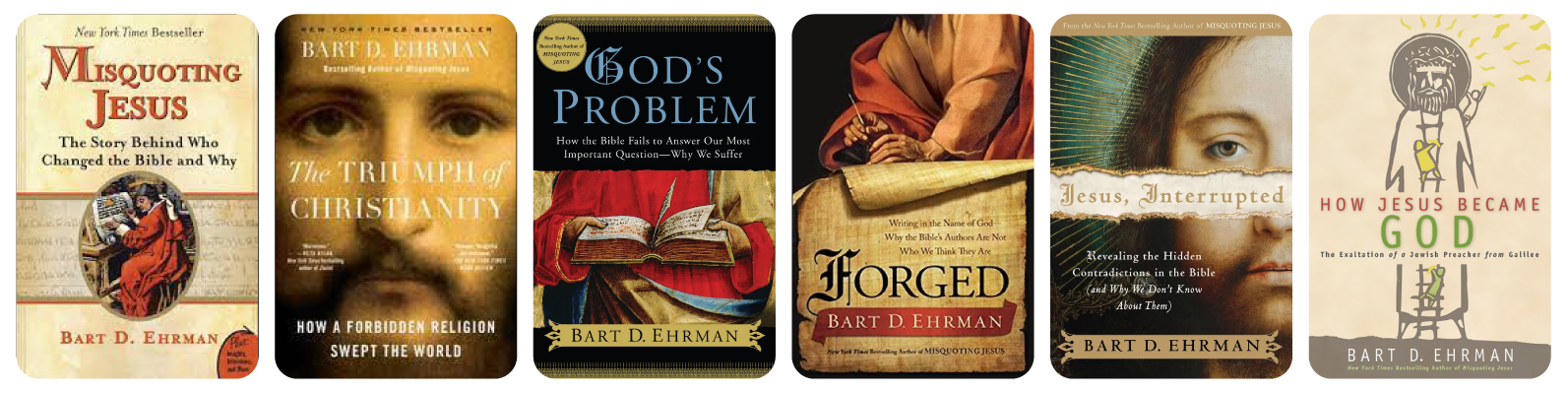 Bart Ehrman NYT Best Sellers Bart Ehrman NYT Best Sellers