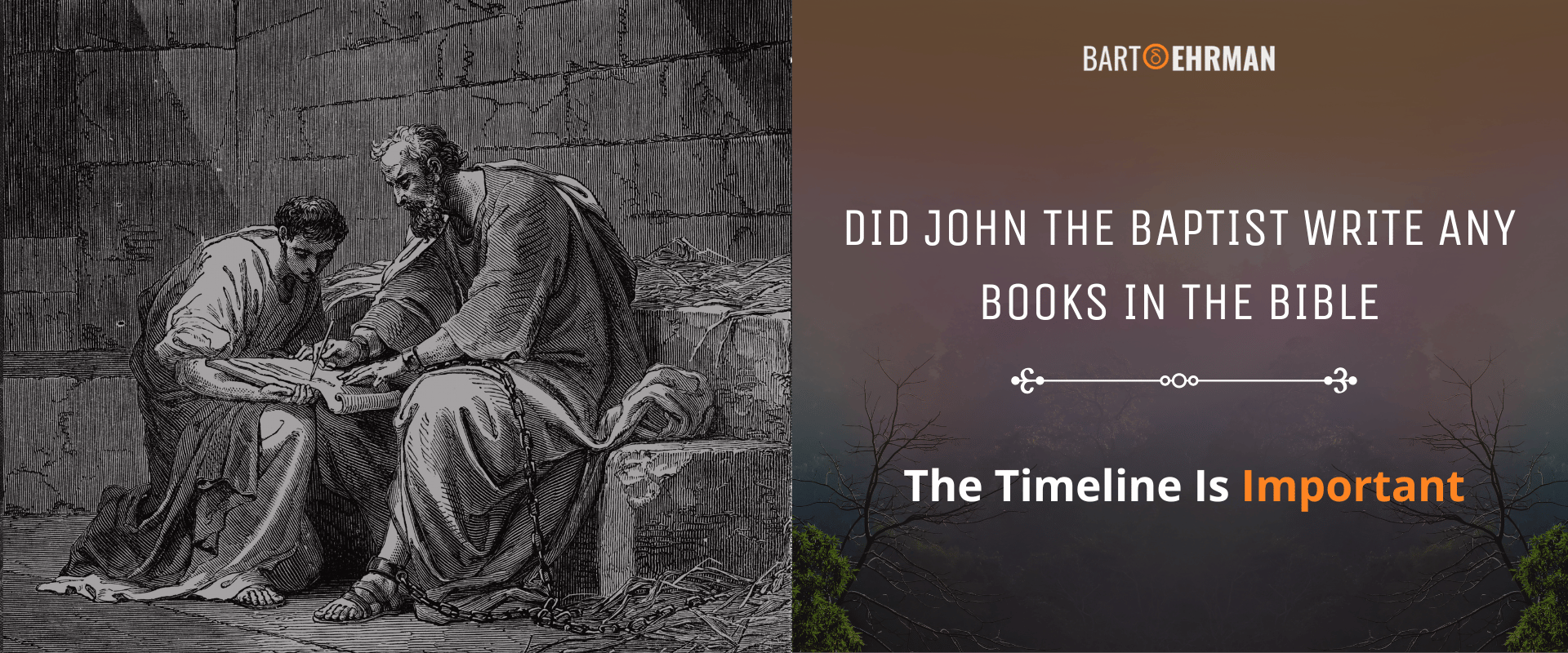 Did John The Baptist Write Any Books in the Bible Did John The Baptist Write Any Books in the Bible