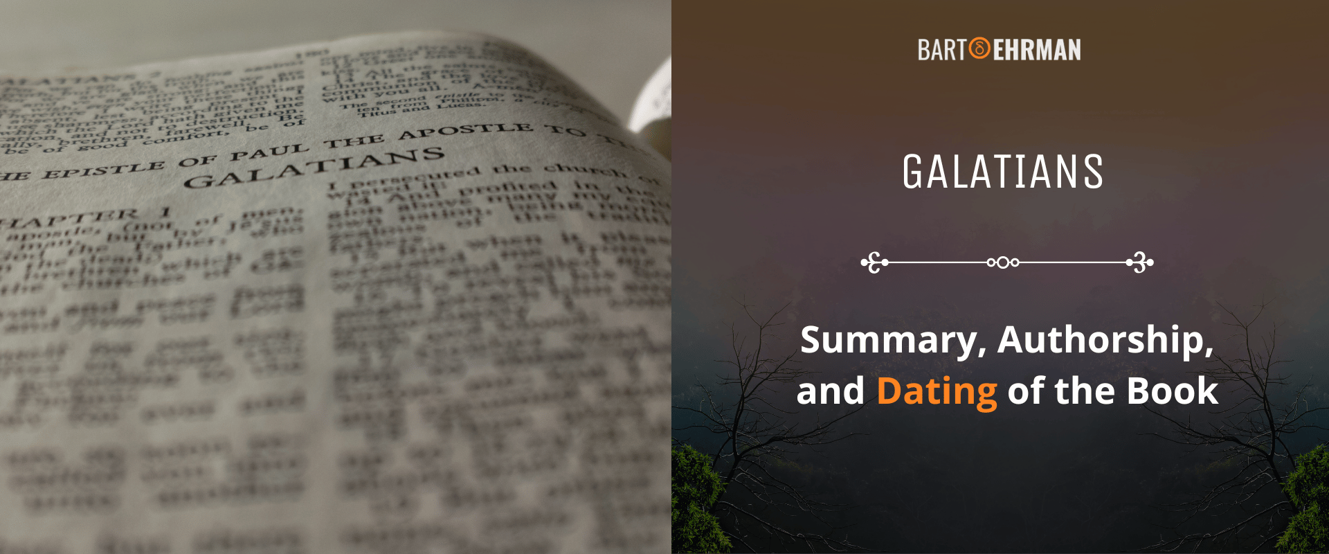 Galatians_ Summary, Authorship, and Dating of the Book Galatians_ Summary, Authorship, and Dating of the Book