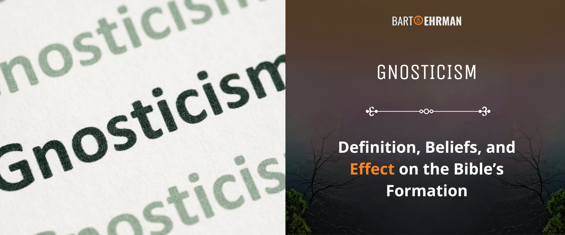 Gnosticism - Definition, Beliefs, and Effect on the Bible’s Formation Gnosticism - Definition, Beliefs, and Effect on the Bible’s Formation