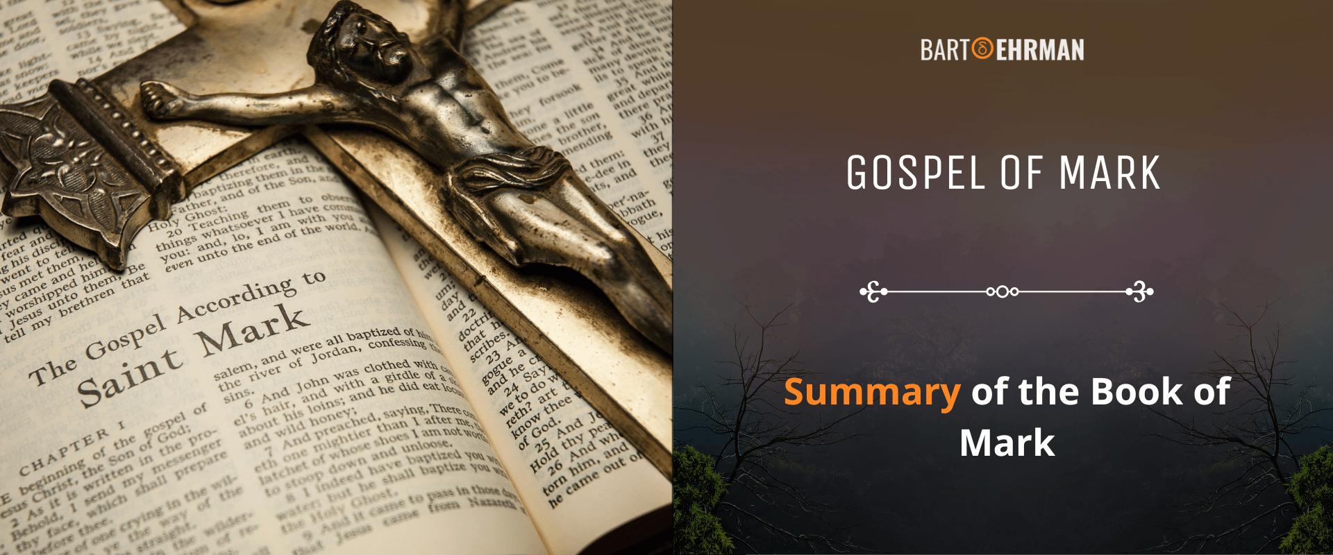 Gospel of Mark - Summary of the Book of Mark Gospel of Mark - Summary of the Book of Mark