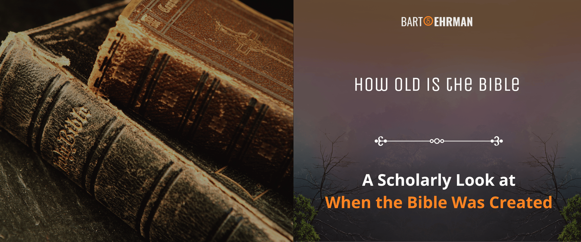How Old is the Bible How Old is the Bible