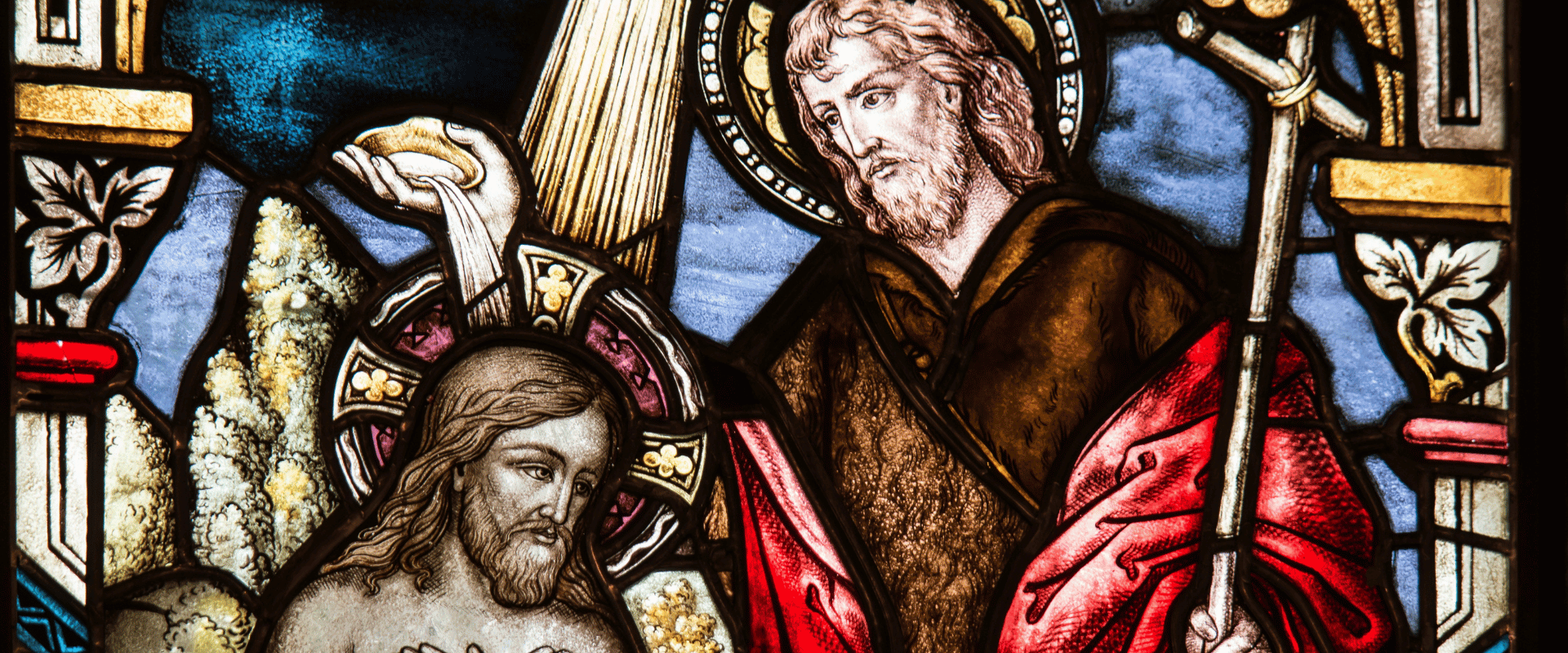 John baptizes Jesus John baptizes Jesus