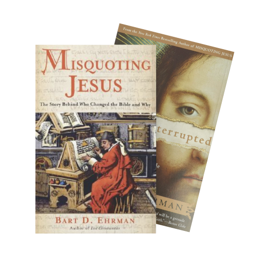 Misquoting Jesus and Jesus Interrupted Books Misquoting Jesus and Jesus Interrupted Books