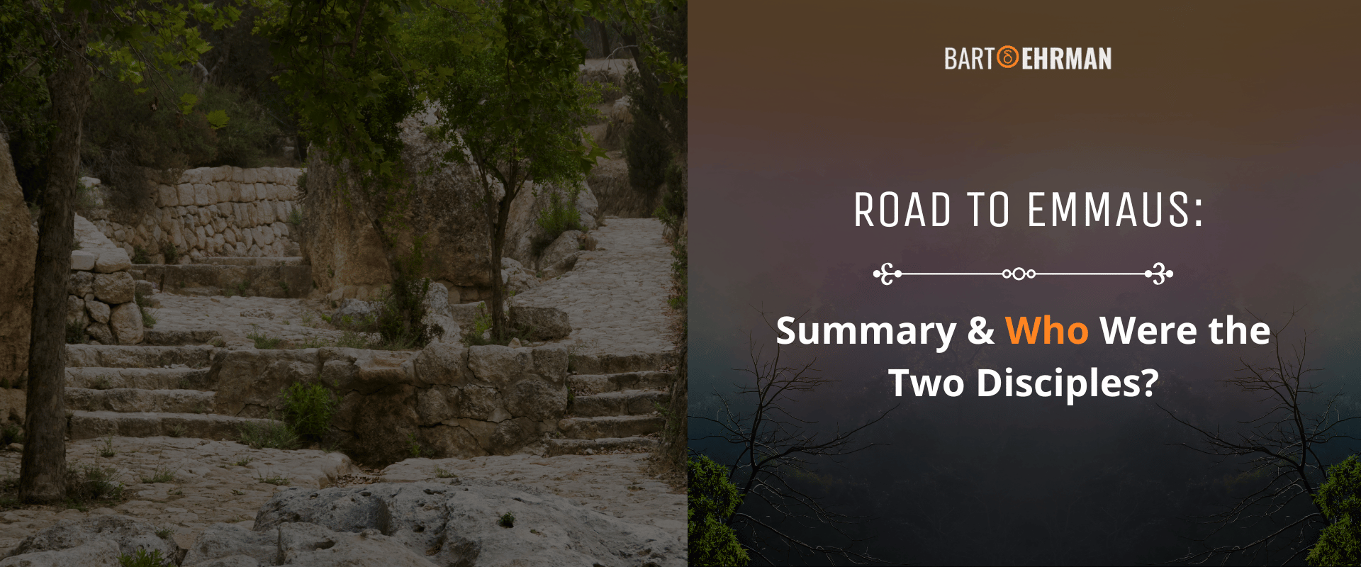 Road to Emmaus Road to Emmaus