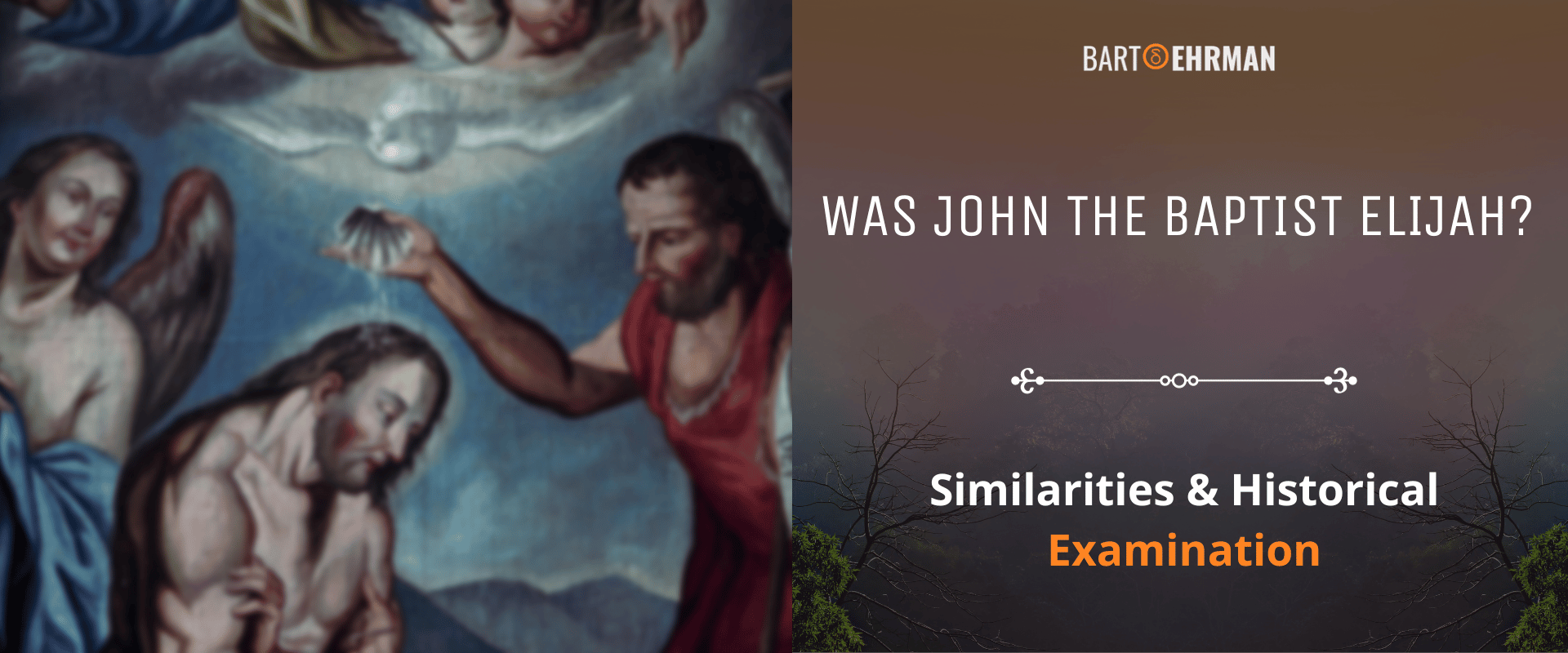 Was John the Baptist Elijah Was John the Baptist Elijah