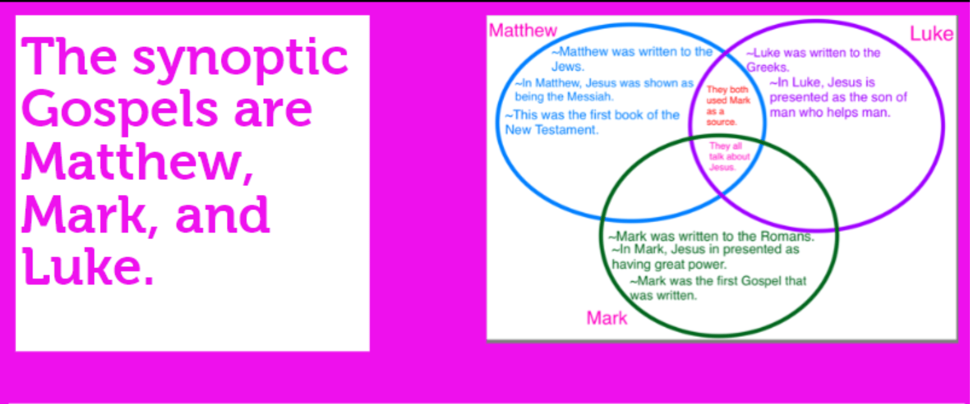 What is the synoptic problem of the gospels What is the synoptic problem of the gospels